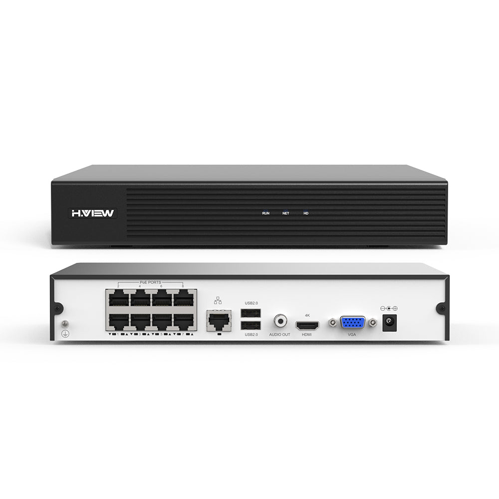 16CH ネットワークレコーダー （8 PoEポート）NVR301-16S3-P8 – 華視