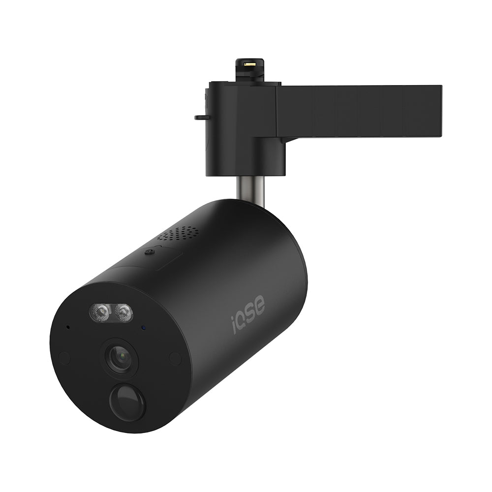 ライティングダクトレール取付用防犯カメラ