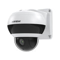 H.VIEW PTZ防犯カメラ 5X光学ズーム 赤外線 防犯カメラ 500万画素 POE ネットワークカメラ 監視カメラ 5MP 3.05-15.5mmレンズ