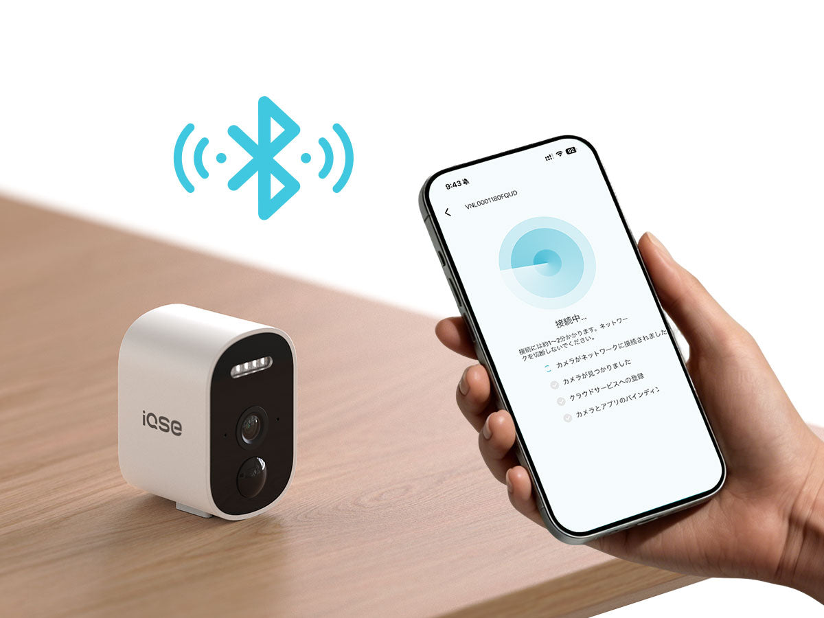 Bluetoothで、すぐにつながる